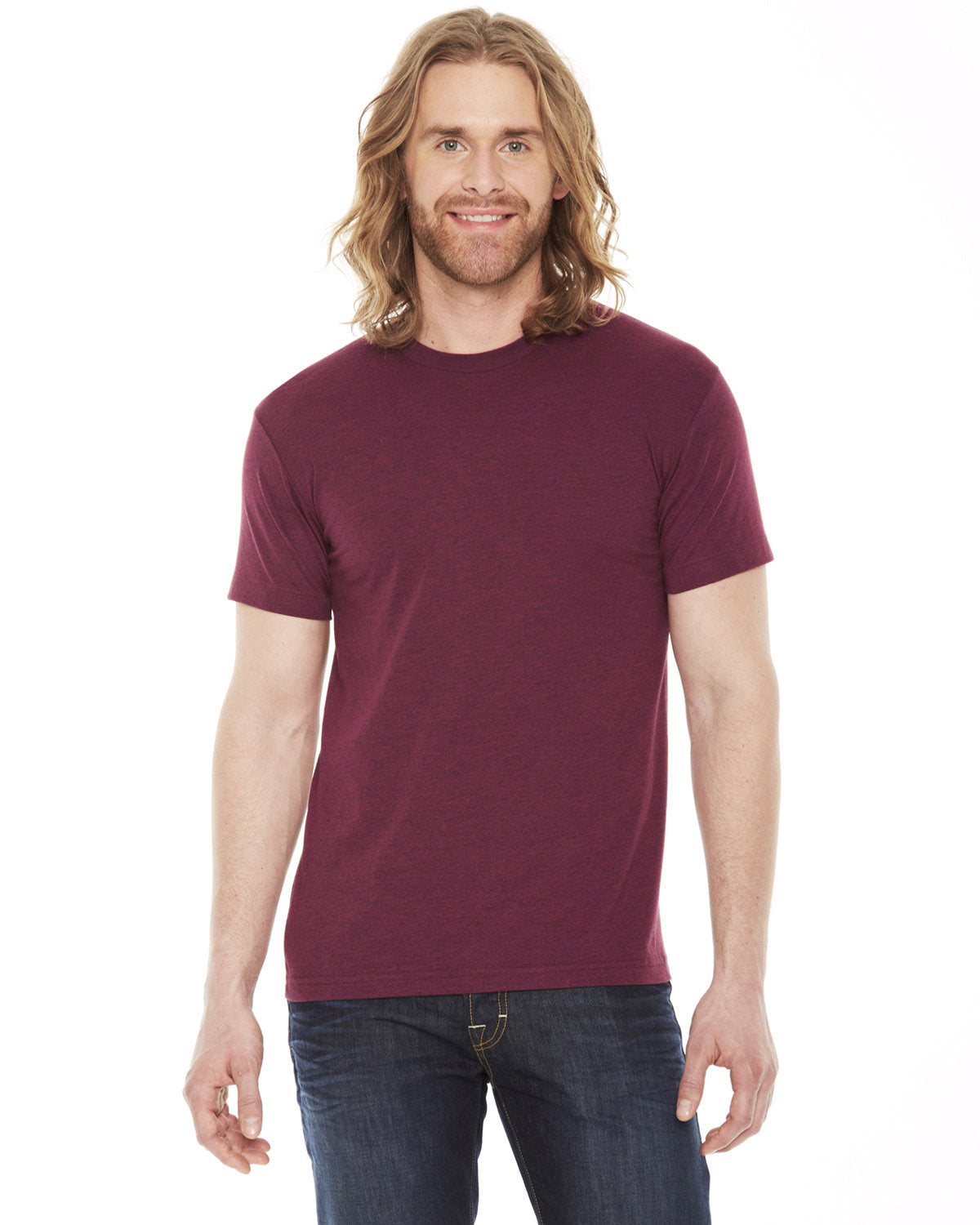 American Apparel BB401W Unisex Classic Cotton T-Shirt - Soft Comfort Fit Tee for Men & Women | Perfect for Casual Wear, Gym, and Everyday Outfits