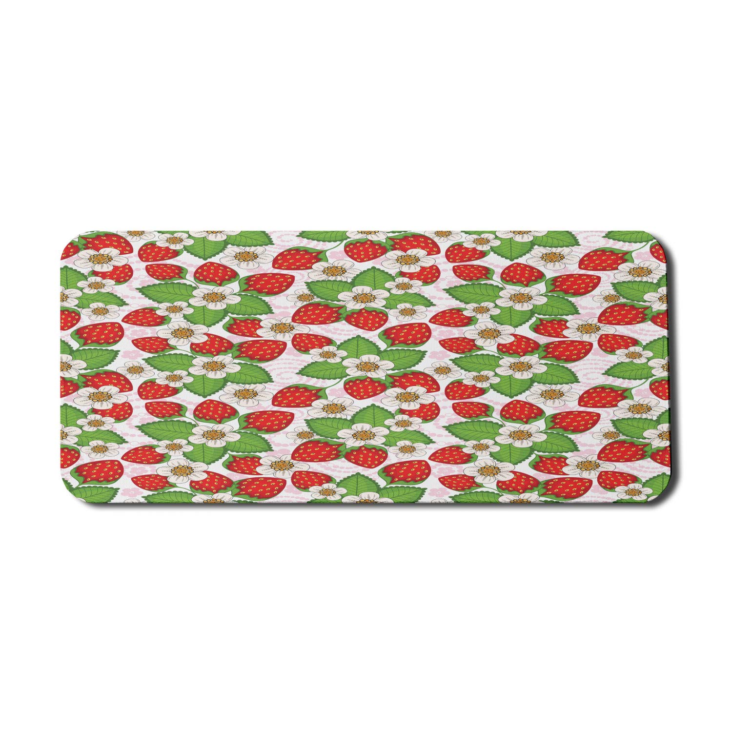 Ambesonne Floral Computer Mouse Pad - Large 35