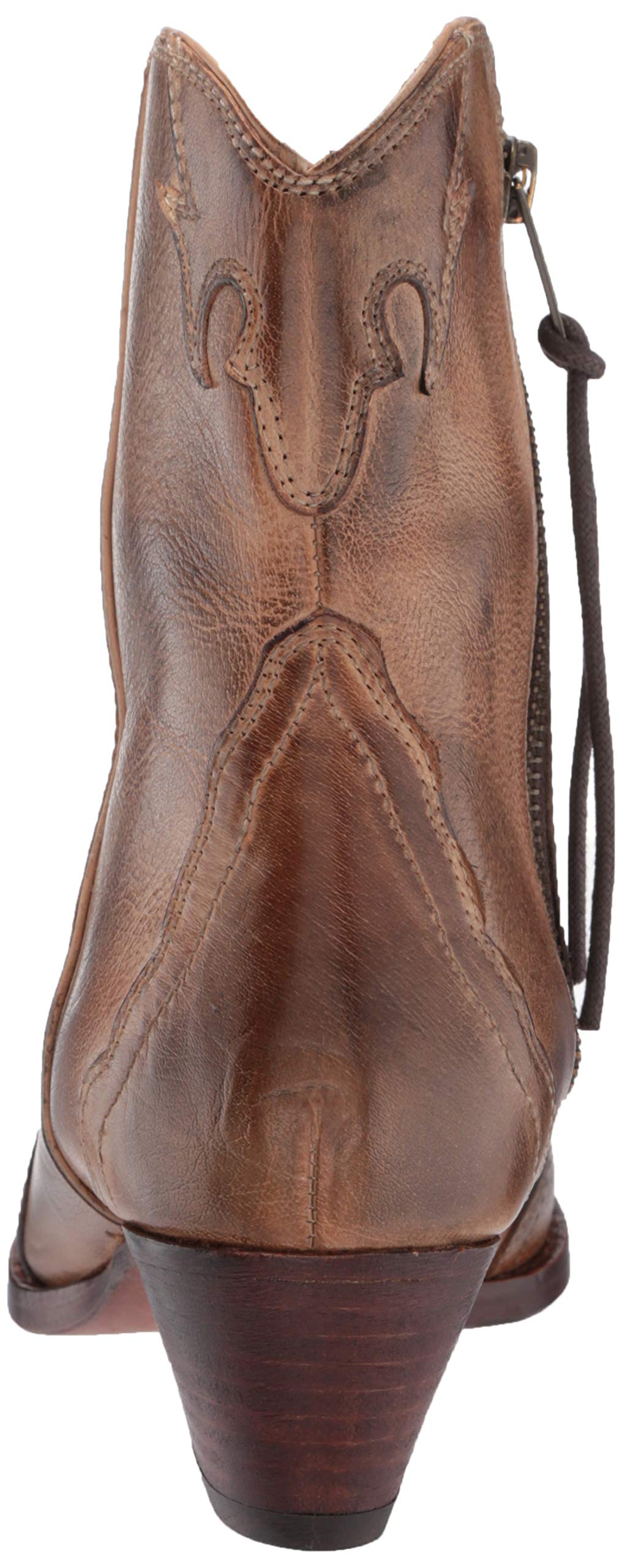 Free People Women's New Frontier Western Boot - Stylish Cowgirl Ankle Boots for Country Music Festivals & Fall Outfits
