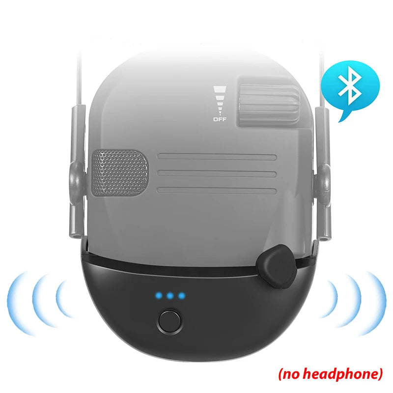 Wireless Bluetooth Adapter for Walker's Shooting Earmuffs - Hands-Free Audio for Hunting, Shooting Range & Outdoor Activities