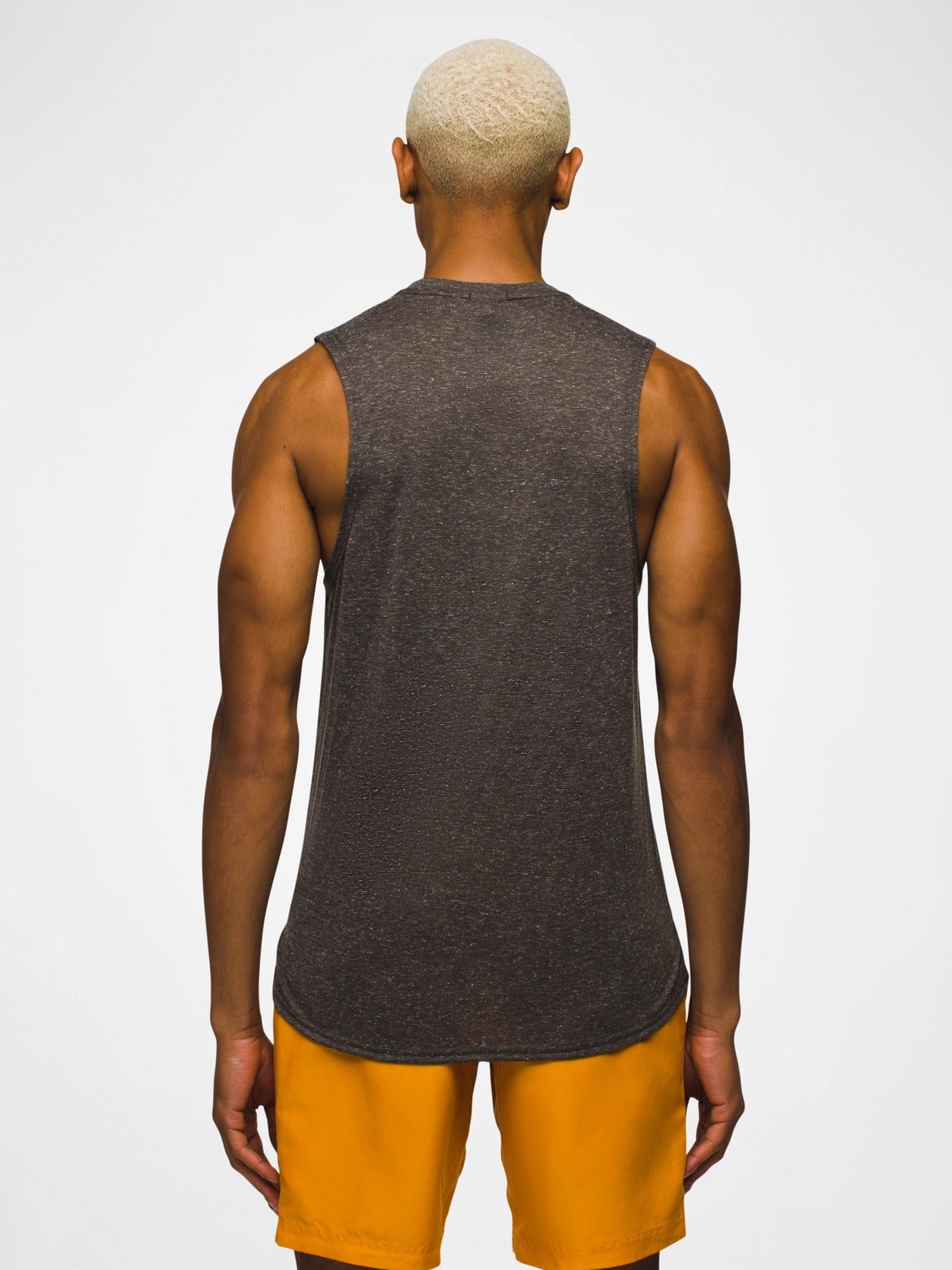 prAna Women's Natural Flow Tank Top - Dark Iron - Breathable & Comfortable Yoga & Workout Shirt for Active Lifestyles