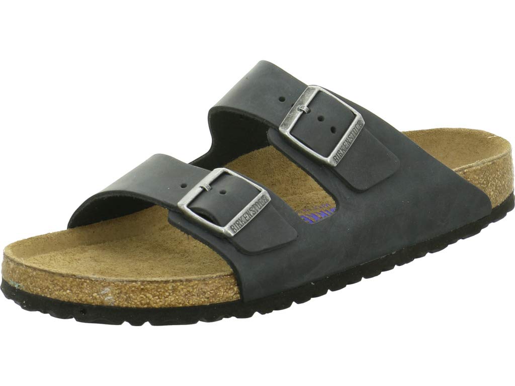 BIRKENSTOCK Men's Comfortable Leather Loafers & Slippers - Size 8.5 US - Casual House Shoes for Relaxing at Home & Outdoor Wear