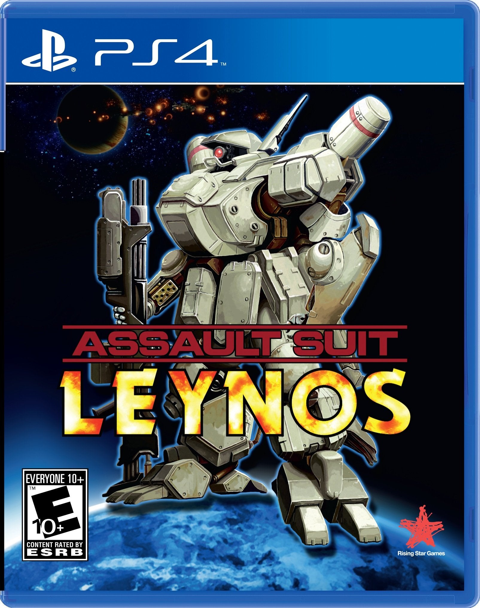 Assault Suit Leynos - PlayStation 4 Game | Classic Mecha Action Shooter | Perfect for Retro Gaming Enthusiasts & Sci-Fi Fans