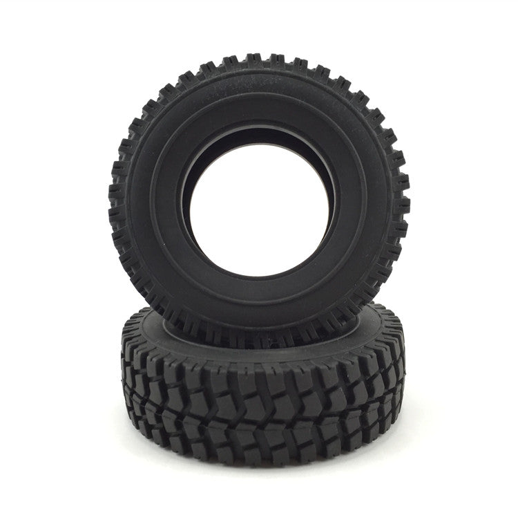 1/14 Scale Metal Rear Wheel Hub with Wide Tires & Sponges for RC Tractor Truck, Dumper - DIY Remote Control Hobby Model Parts | Perfect for Off-Road RC Vehicles, Construction Site Play & Model Collection