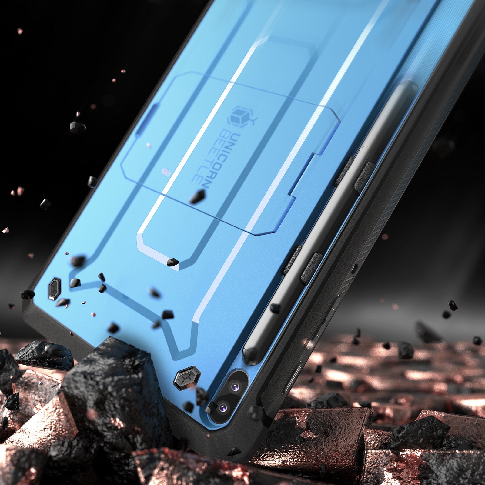 Samsung Galaxy Tab S6 (2019) Shockproof Rugged Case - Unicorn Beetle Pro Series | Heavy Duty Protection with Built-in Screen Protector | Perfect for Construction, Outdoor Adventures & Travel