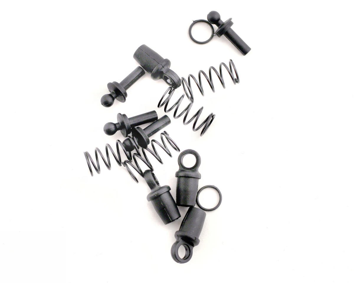 High-Performance XRAY Composite Shock Body Set (4-Pack) - Durable & Lightweight for RC Cars, Trucks, and Off-Road Racing - Perfect for Competitive Racing and Bashing