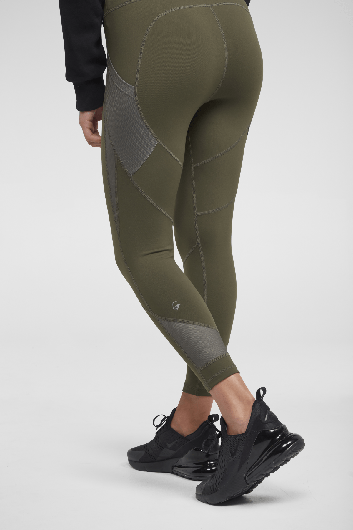 Premium Inner Zen Leggings for Women - High Waist Yoga Pants in Army Green | Comfortable Workout & Lounge Wear for Yoga, Gym, and Daily Activities