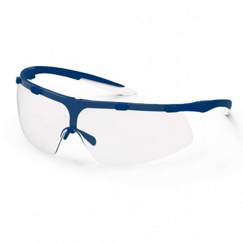 Uvex Super Fit Clear Safety Glasses 9178 265 - ANSI Z87.1 Certified Protective Eyewear for Construction, Woodworking & DIY Projects