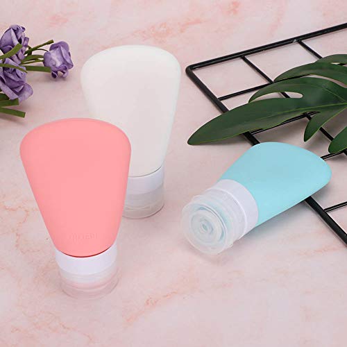 Refillable Silicone Travel Shampoo Bottle - Portable Empty Squeeze Container for Gel, Lotion & Shower Essentials | Leak-Proof Toiletries for Air Travel, Gym & Vacation Packing