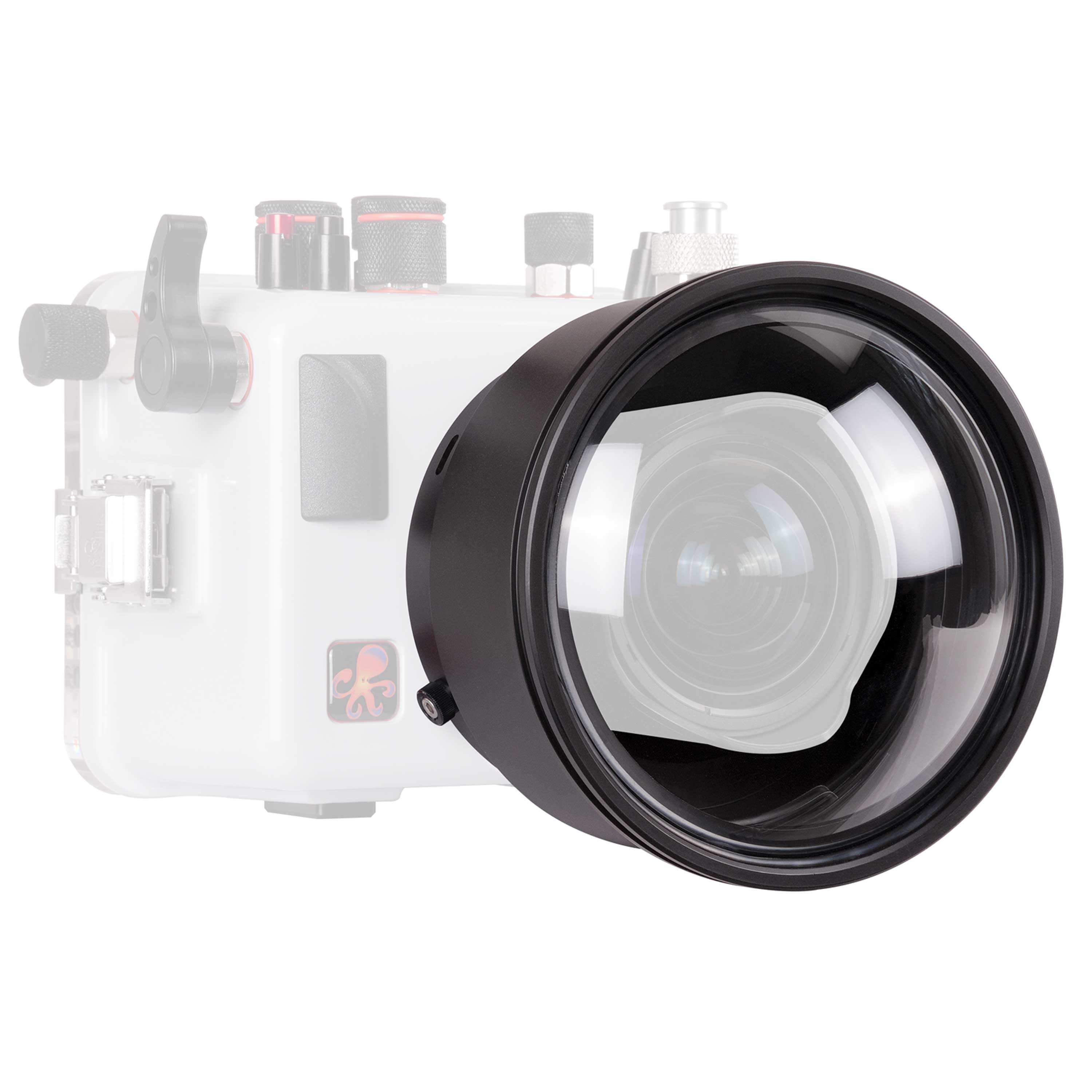 Ikelite DLM 6 Inch Underwater Dome Port for DSLR Cameras - 1.0 Inch Zoom Extension - Perfect for Wide Angle Underwater Photography and Scuba Diving Adventures