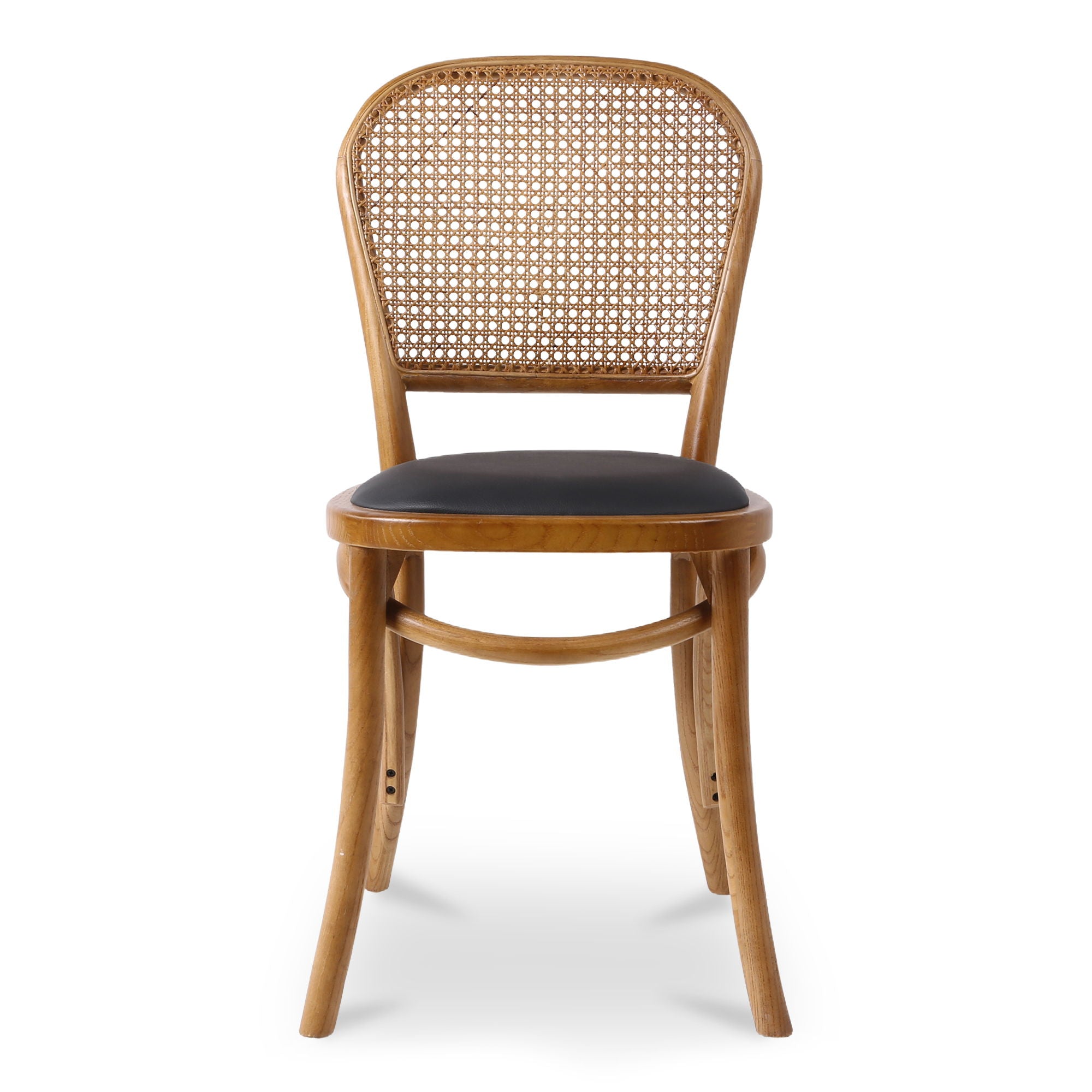 Bedford Dining Chairs (Set of 2) - Light Brown Wooden Side Chairs for Kitchen, Dining Room & Breakfast Nook | Modern Farmhouse Style