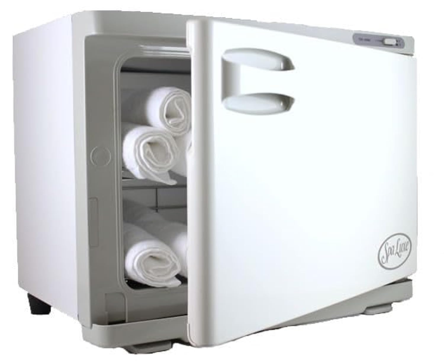 Premium SL18 Gray Towel Warmer Cabinet - Fast Heating Electric Towel Warmer for Bathroom, Spa, Salon & Home Luxury - Soft Warm Towels for Ultimate Comfort & Relaxation