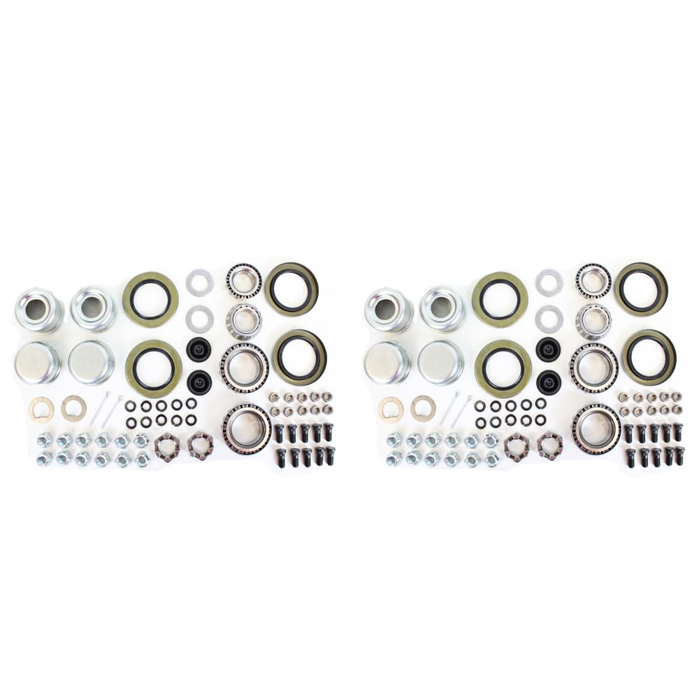 Southwest Wheel 5,200 lbs Trailer Axle Electric Brake Kit (2-Pack) - Heavy Duty Towing Solution for Boat Trailers, Utility Trailers & RV Campers