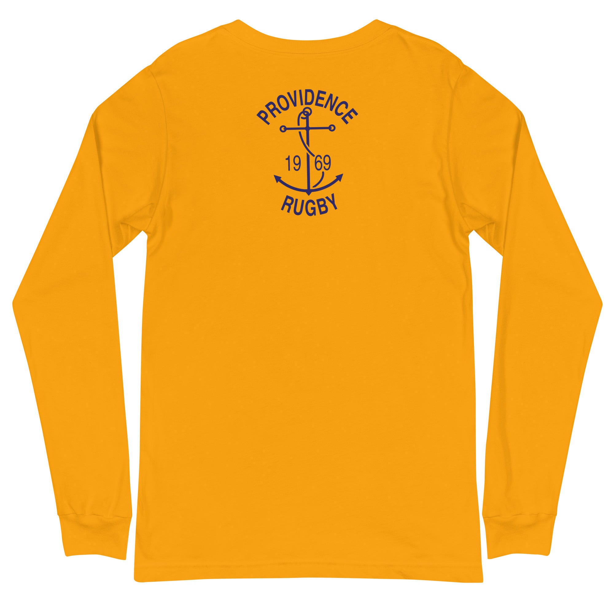 Providence RFC Long Sleeve Social T-Shirt - Comfortable Cotton Rugby Shirt for Men - Perfect for Casual Wear, Sports & Team Events