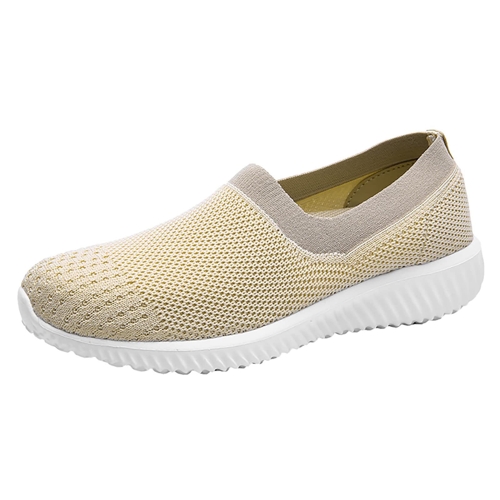 SGAOGEW Women's Hiking Sneakers - Slip On Walking Shoes, Non-Slip Running Shoes, Breathable & Lightweight for Outdoor Activities, Travel & Daily Wear