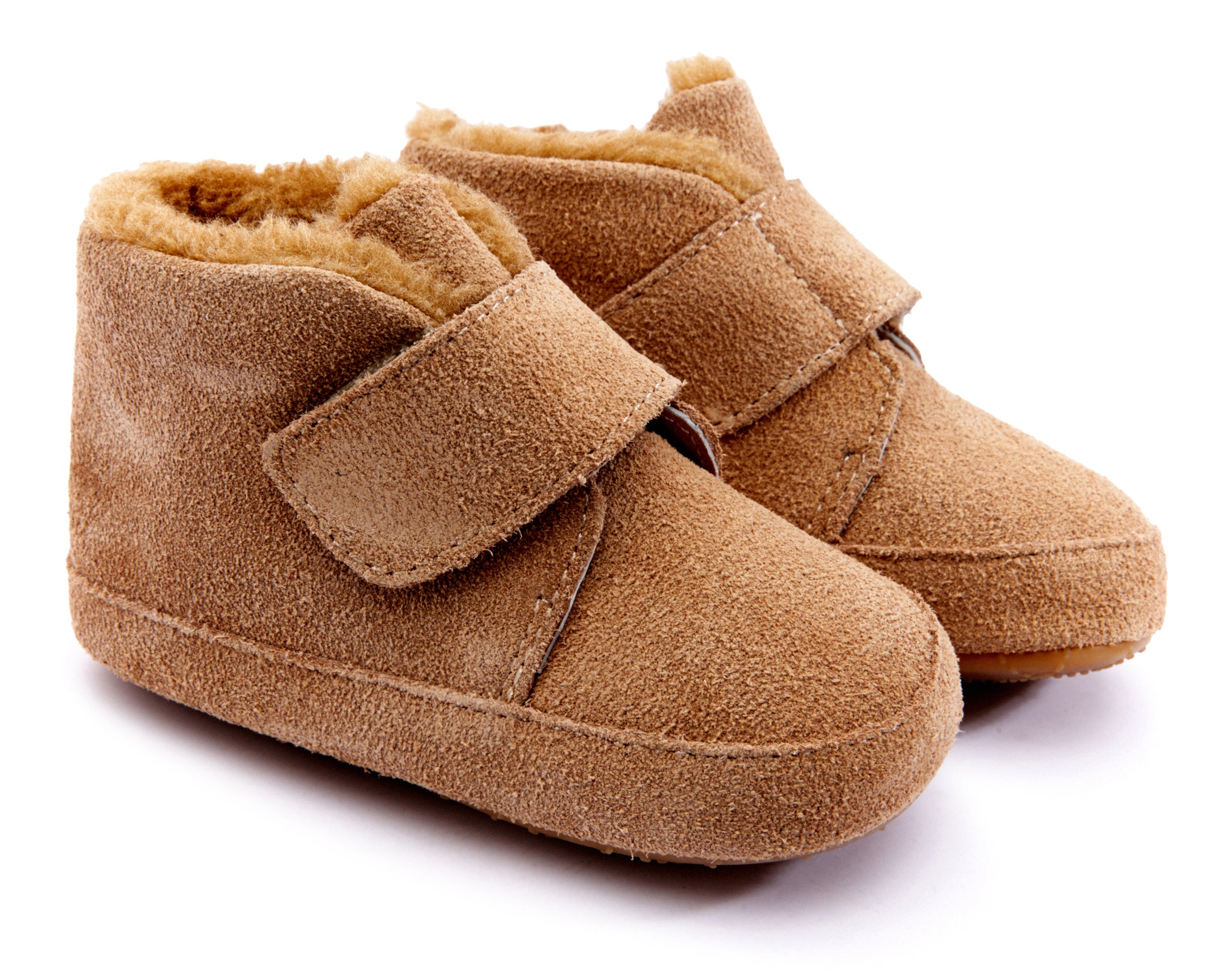 Old Soles Boys Girls 0044R Shloofy Sneaker Booties - Natural Suede Leather Casual Shoes for Toddlers | Comfortable Walking & Outdoor Play Shoes for Kids