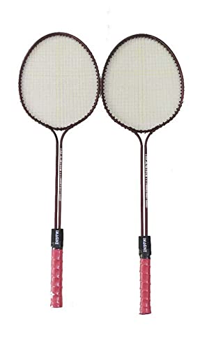 Kassar Textile KSSR-21 Badminton Rackets - Durable Iron Body for Youth & Beginners | Perfect for Training & Competitive Play