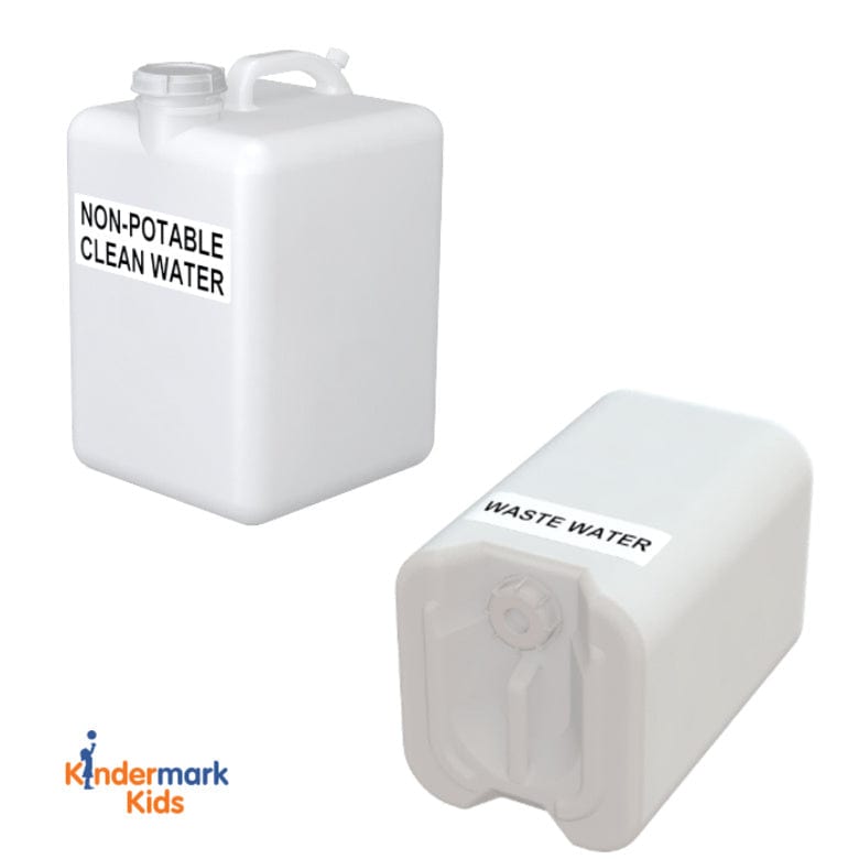 Jonti Craft Extra Water Tank Set 1364JC_1365JC - Premium Replacement Water Tank for Classroom & Preschool Play Centers - Ideal for Sensory Tables, Water Play Activities, and Early Learning Environments