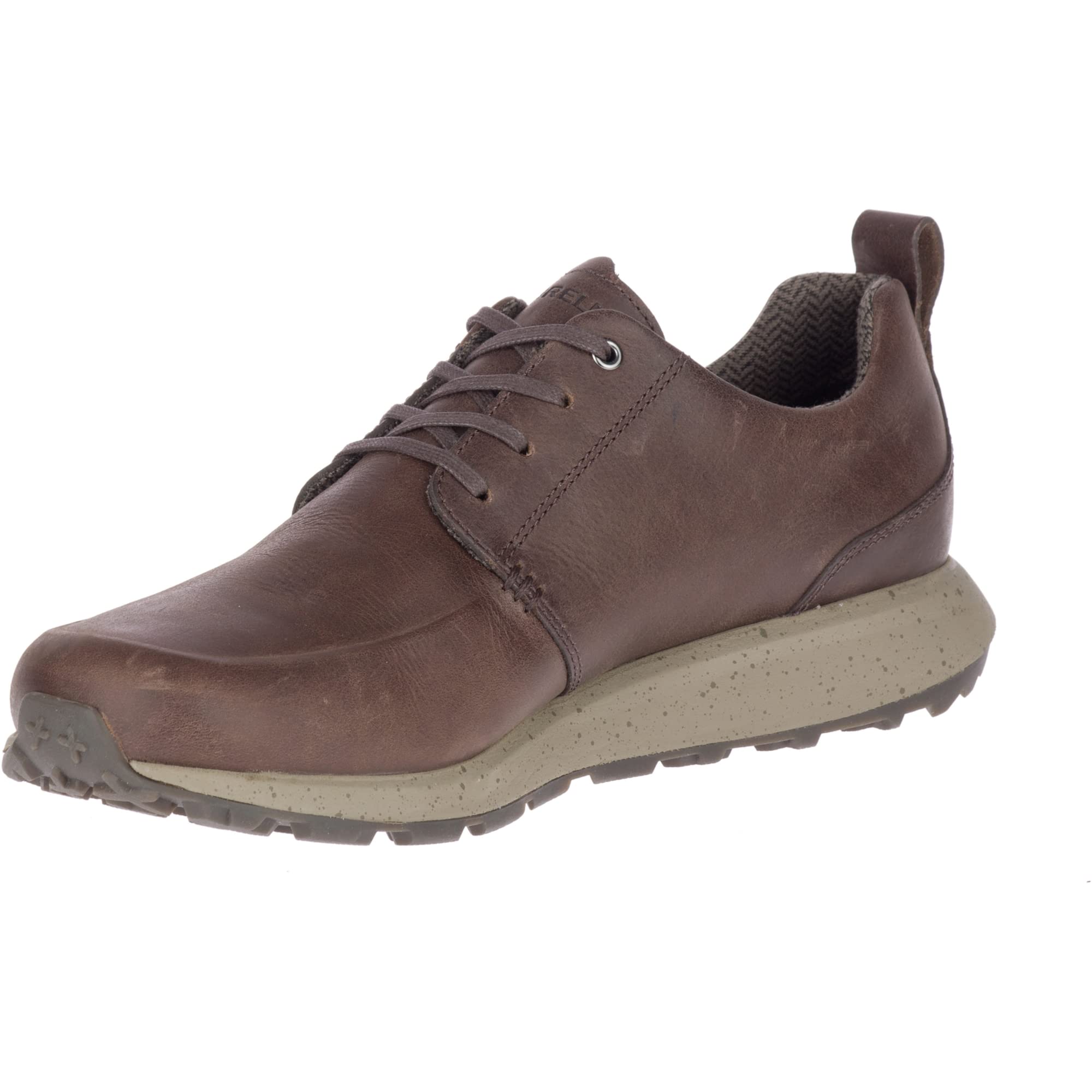 Merrell Men's Ashford Moccasin - Comfortable Slip-On Shoes for Walking, Casual Wear & Outdoor Activities | Lightweight & Durable Leather Loafers for Men