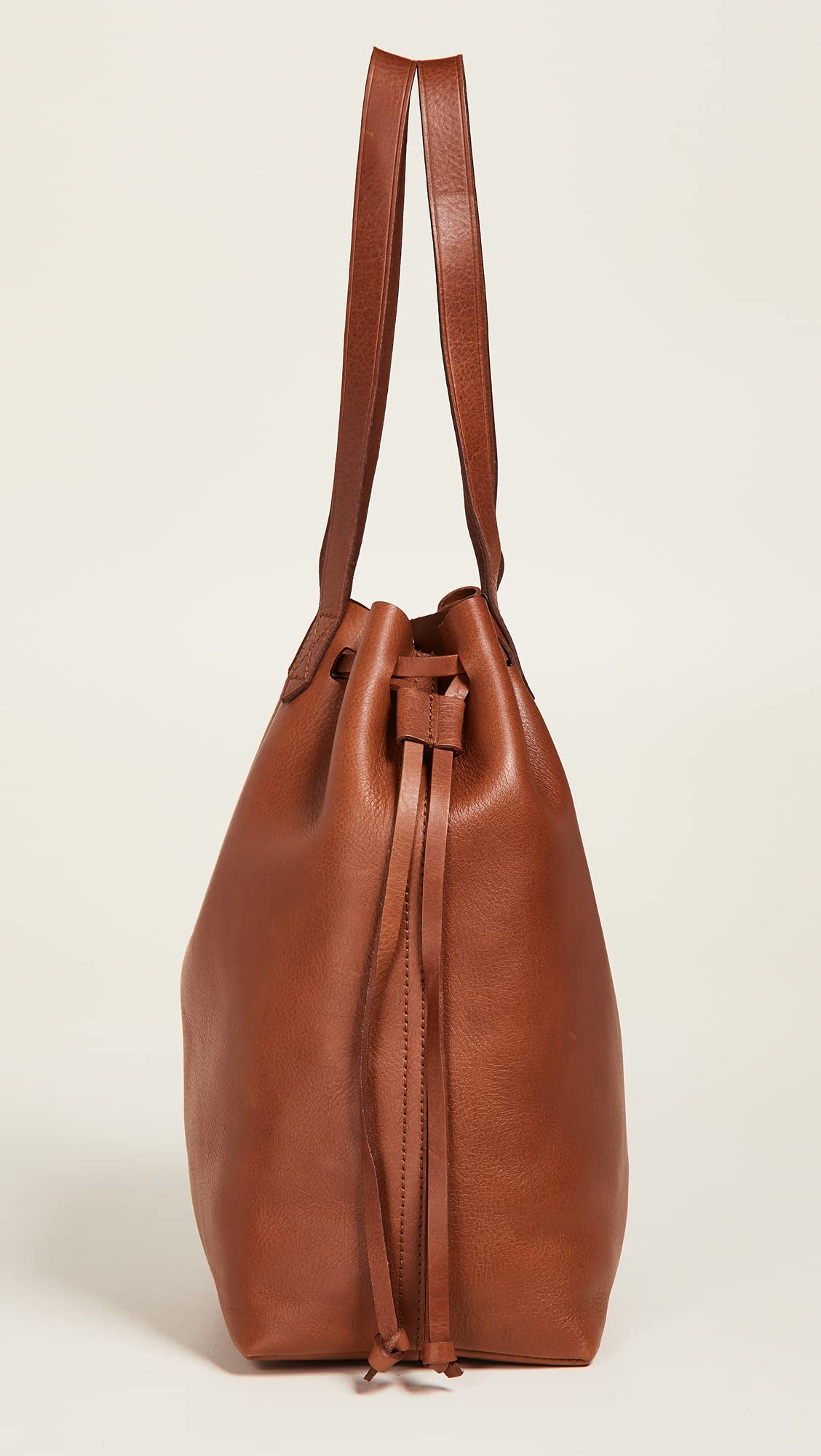 Madewell The Drawstring Transport Tote Bag for Women - Stylish & Spacious Leather Handbag for Work, Travel & Everyday Use