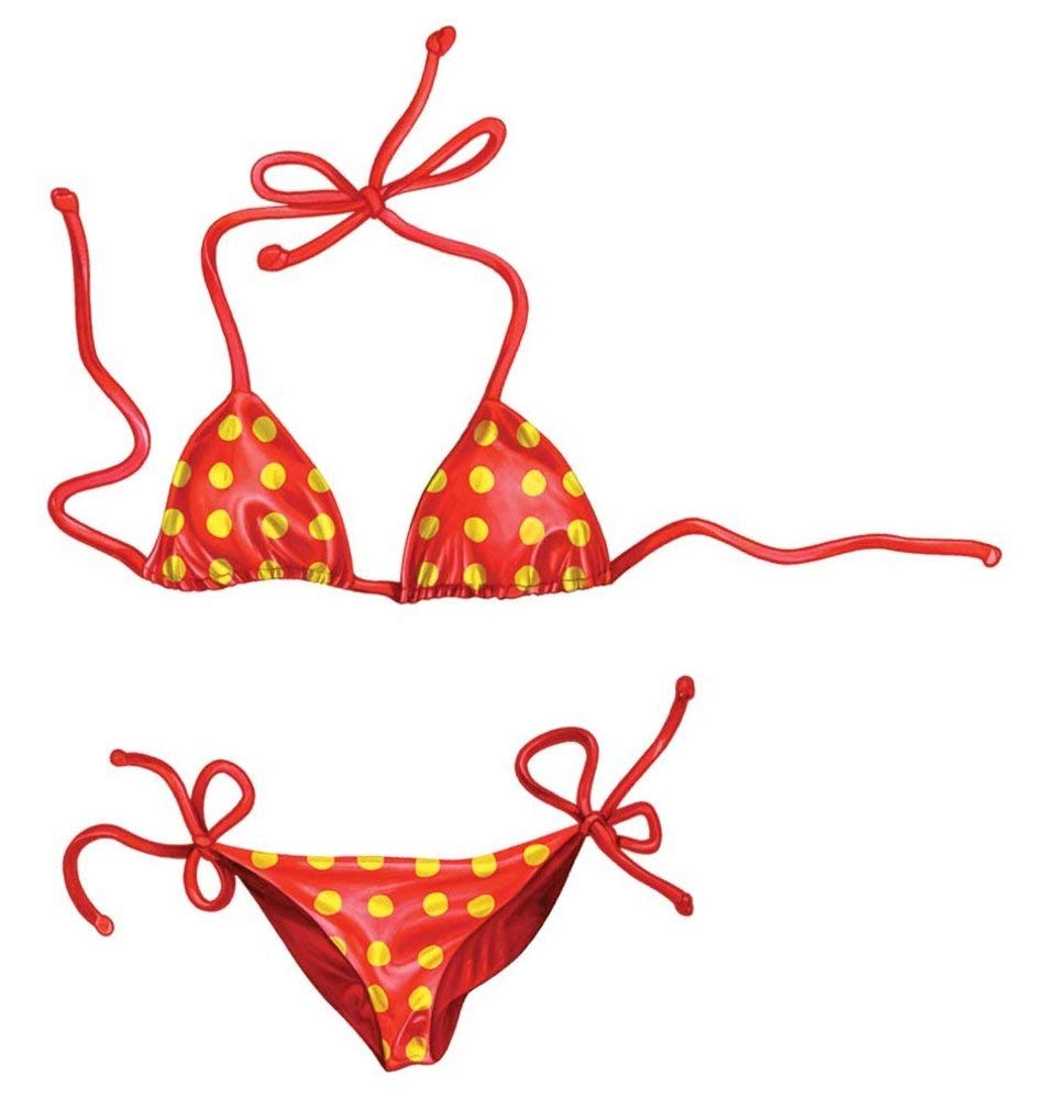 Polka Dot Bikini Porcelain Swimming Pool Mosaic Tile - 25