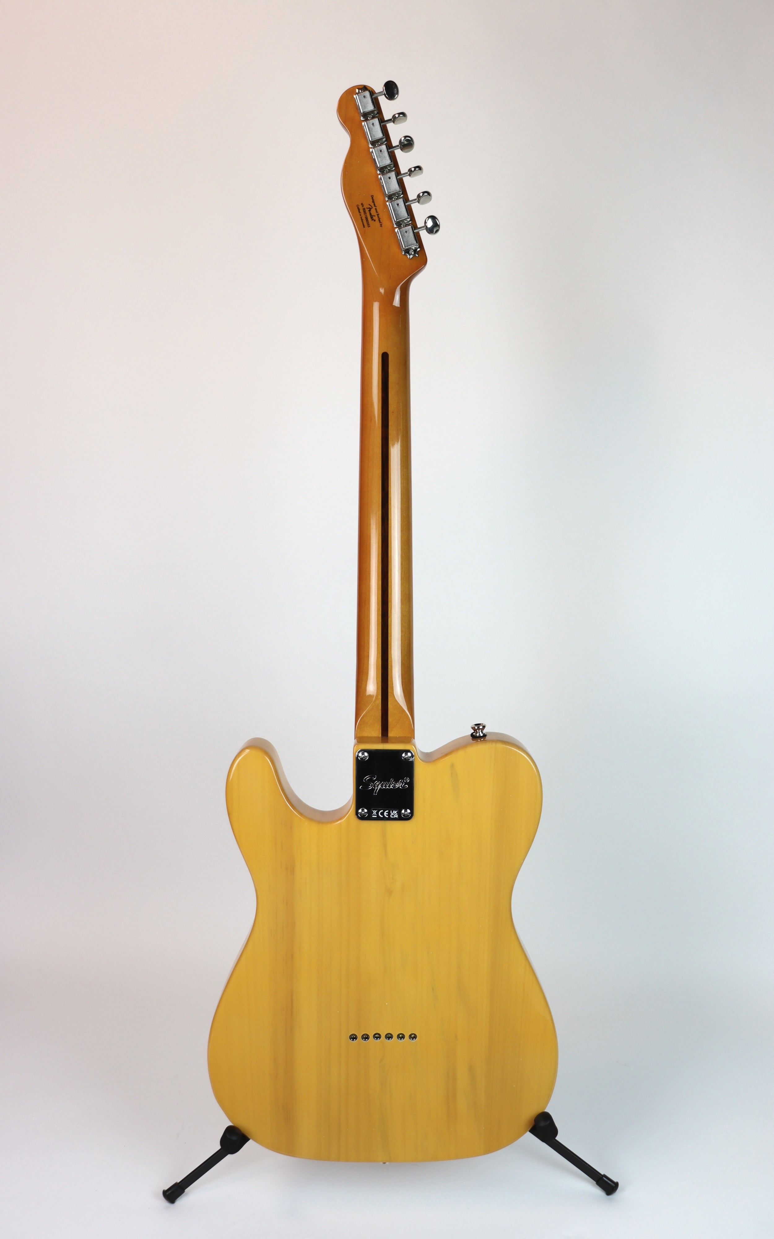 Squier Classic Vibe '50s Telecaster Electric Guitar - Butterscotch Blonde Finish | Vintage Style for Rock, Blues & Country Music Performances