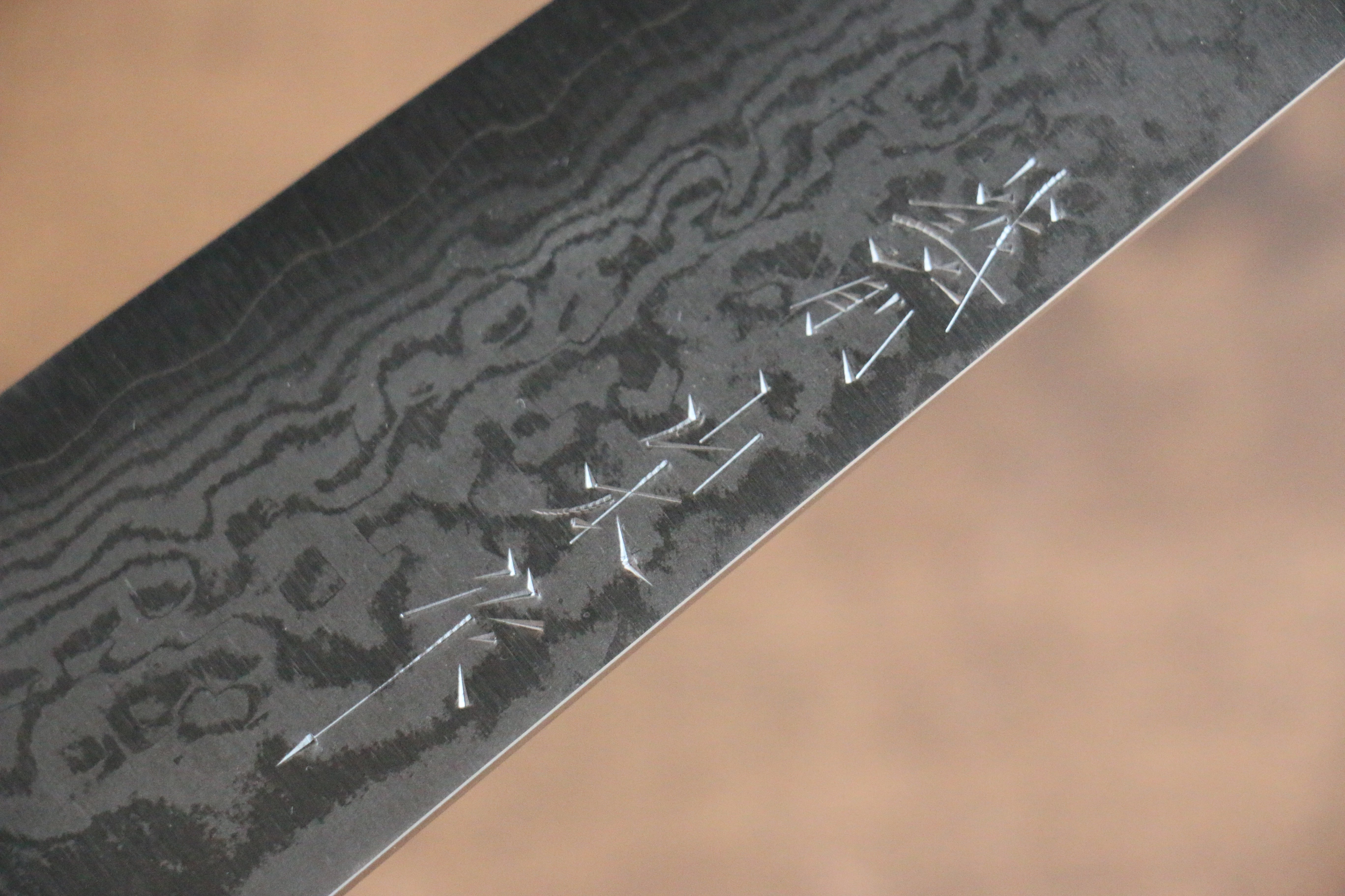 Premium Nao Yamamoto VG10 Damascus Gyuto 210mm Japanese Chef Knife with Black Pakkawood Handle - Perfect for Sushi, Meat Slicing & Professional Kitchen Use