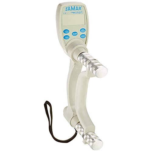**Jamar Smart Hand Dynamometer - Digital Grip Strength Tester with Wireless Mobile App, Lightweight & Cordless for Hand Strength Measurement - Perfect for Physical Therapy, Fitness Training & Rehabilitation**