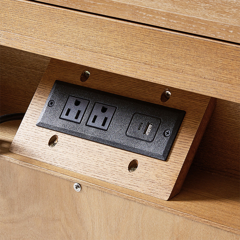 Yolanda Large 3 Drawer Nightstand with Hidden Storage - Modern Bedside Table with Optional Styles - Perfect for Bedroom, Guest Room, or Small Space Organization