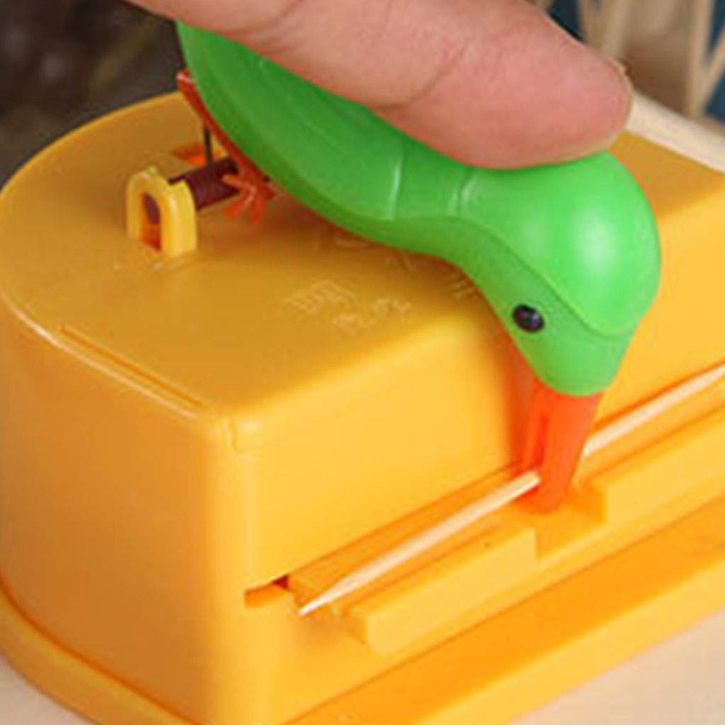 Funny Hummingbird Toothpick Dispenser - Portable Toothpick Holder for Teeth Cleaning | Novelty Gag Gift for Parties, Office & Travel Accessories