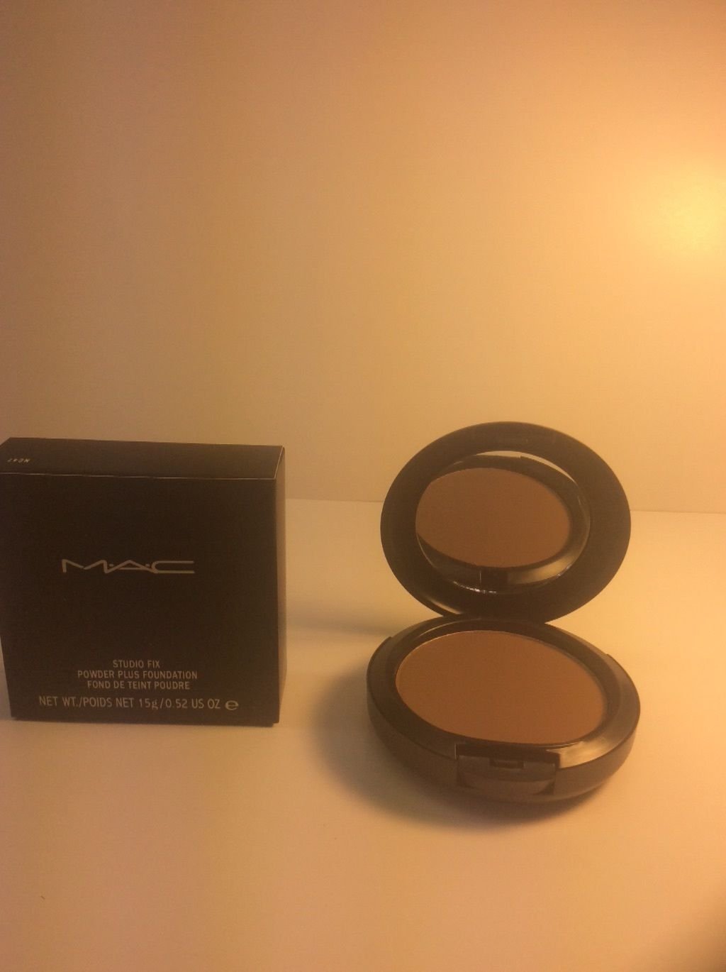 MAC Studio Fix Powder Plus Foundation NC47 - Matte Finish, Oil Control & Longwear for Flawless Skin | Perfect for Everyday Wear & Professional Makeup Looks
