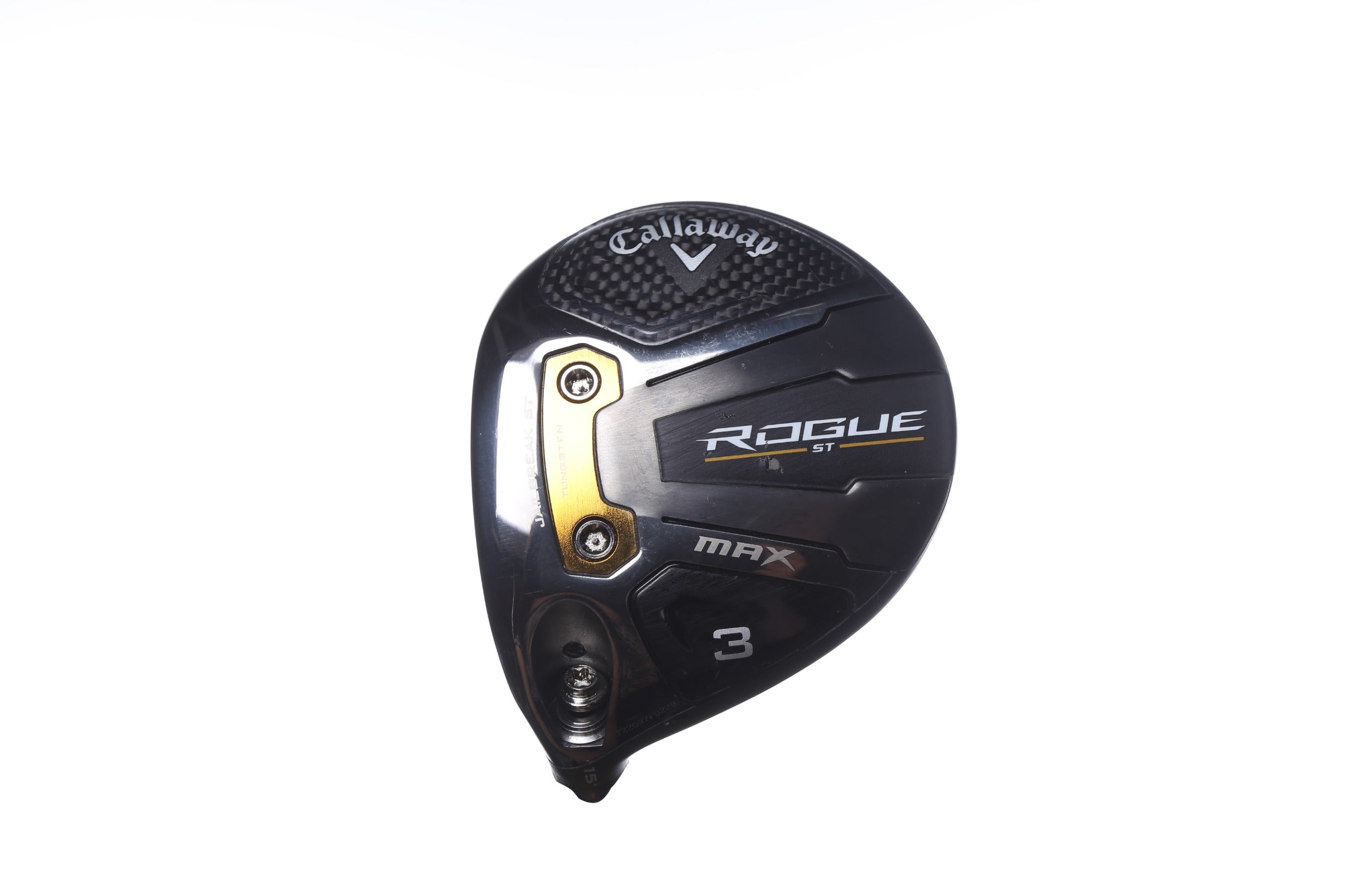 Used Callaway Rogue ST MAX Fairway Wood 15° Left-Handed Golf Club Head Only | Premium Pre-Owned Driver for Men | Perfect for Long Fairway Shots & Improving Distance Control
