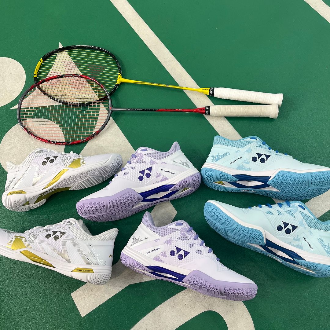 Yonex Eclipsion Z3 Women's Tennis Shoes - White & Purple - Lightweight Comfort for Women's Badminton & Court Sports