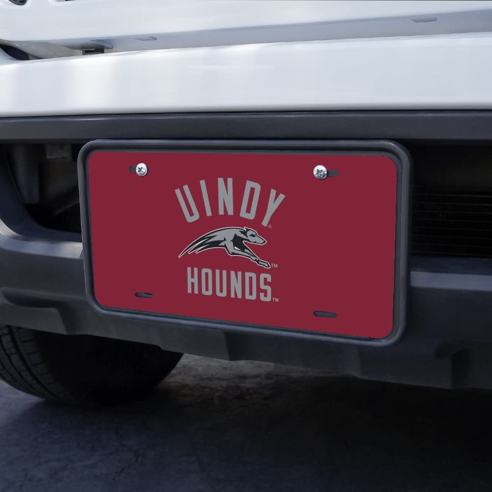 University of Indianapolis Greyhounds Novelty Metal Vanity License Plate - Perfect for Car Decoration, Dorm Room, or Tailgating Accessories