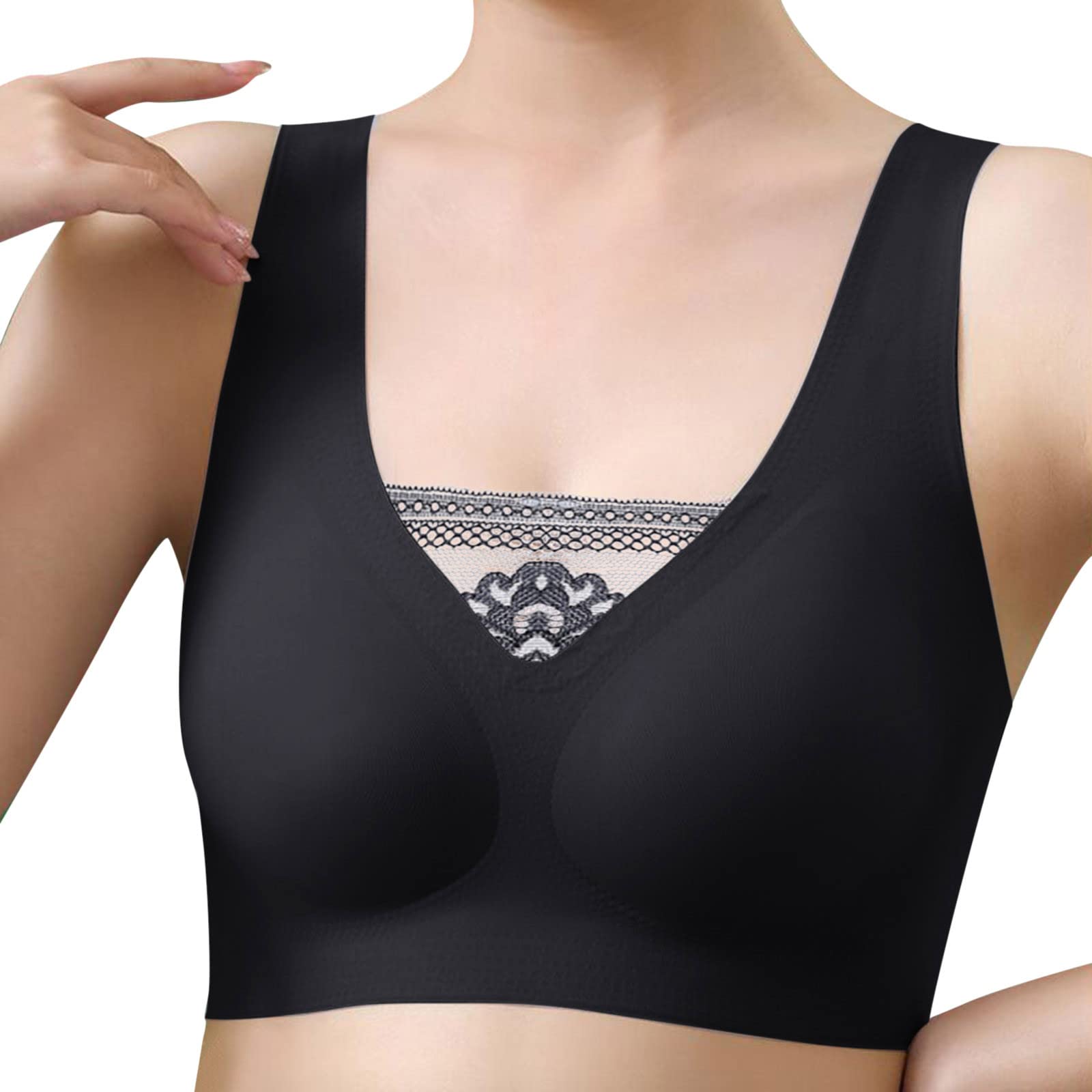 Women's Cotton Front Closure Push Up Bra - Seamless Shaping Underwire Bra with Beauty Back for Comfort & Support | Perfect for Everyday Wear, Workouts & Layering Under Clothes