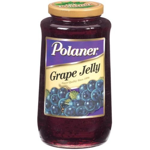 Polaner Institutional Grape Jelly 106 oz Bulk Pack (6 Jars per Case) - Perfect for Restaurants, Cafes, and Catering Services