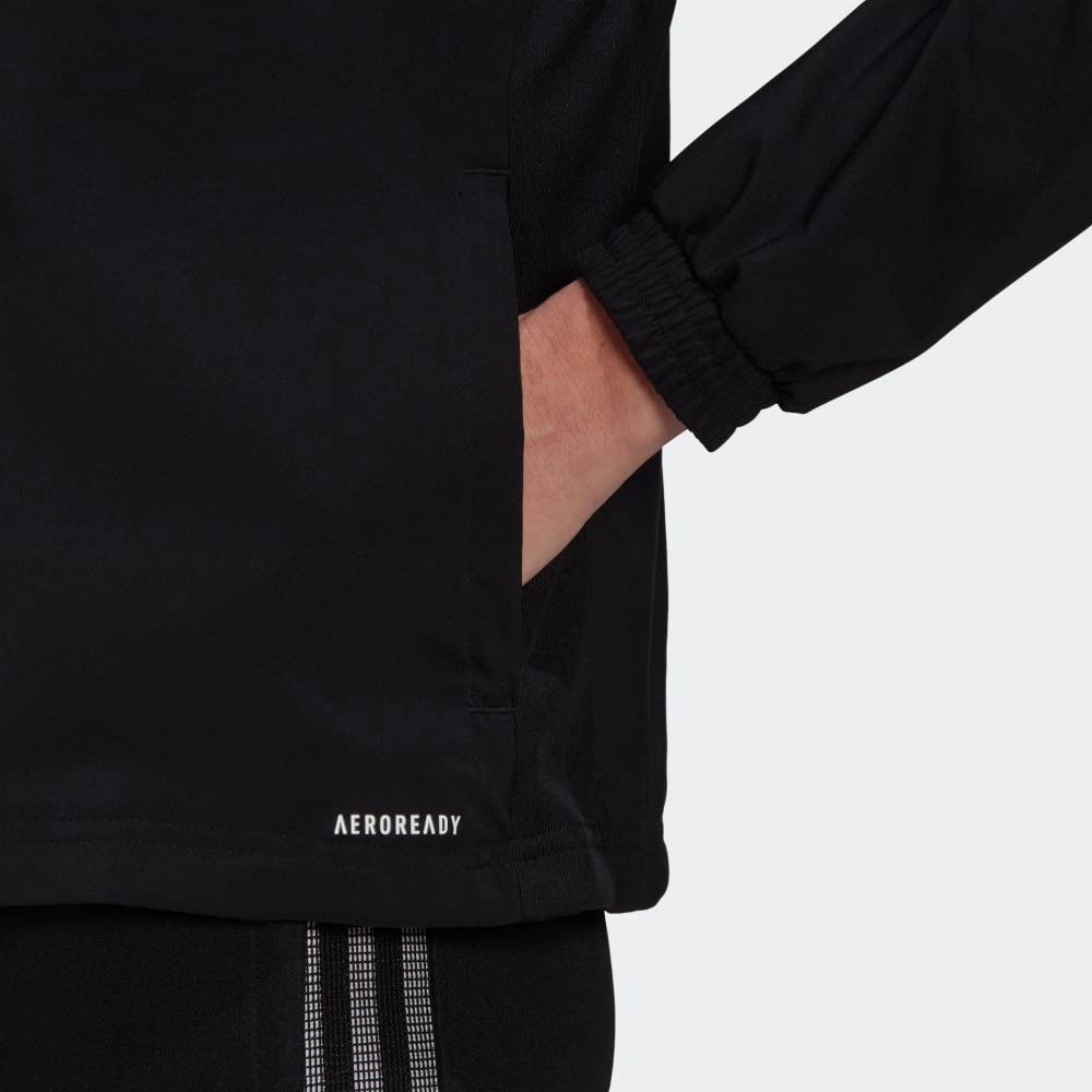 Adidas Women's Tiro 21 Windbreaker Jacket - Lightweight Water-Resistant Running Jacket for Outdoor Sports & Casual Wear