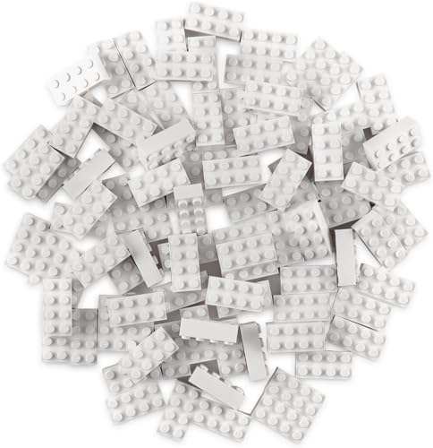White 2x4 - 96 Pieces