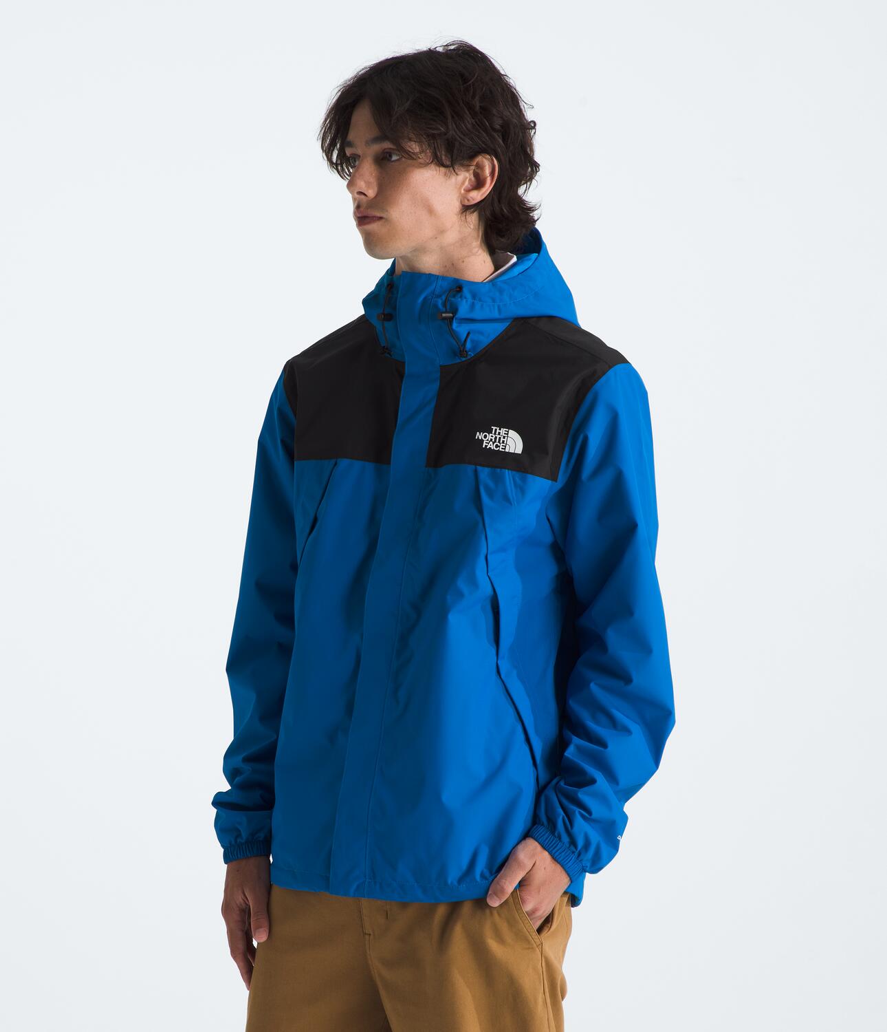 Antora Men's Jacket - Lightweight Waterproof Windbreaker for Outdoor Hiking & Travel | NF0A7QEY