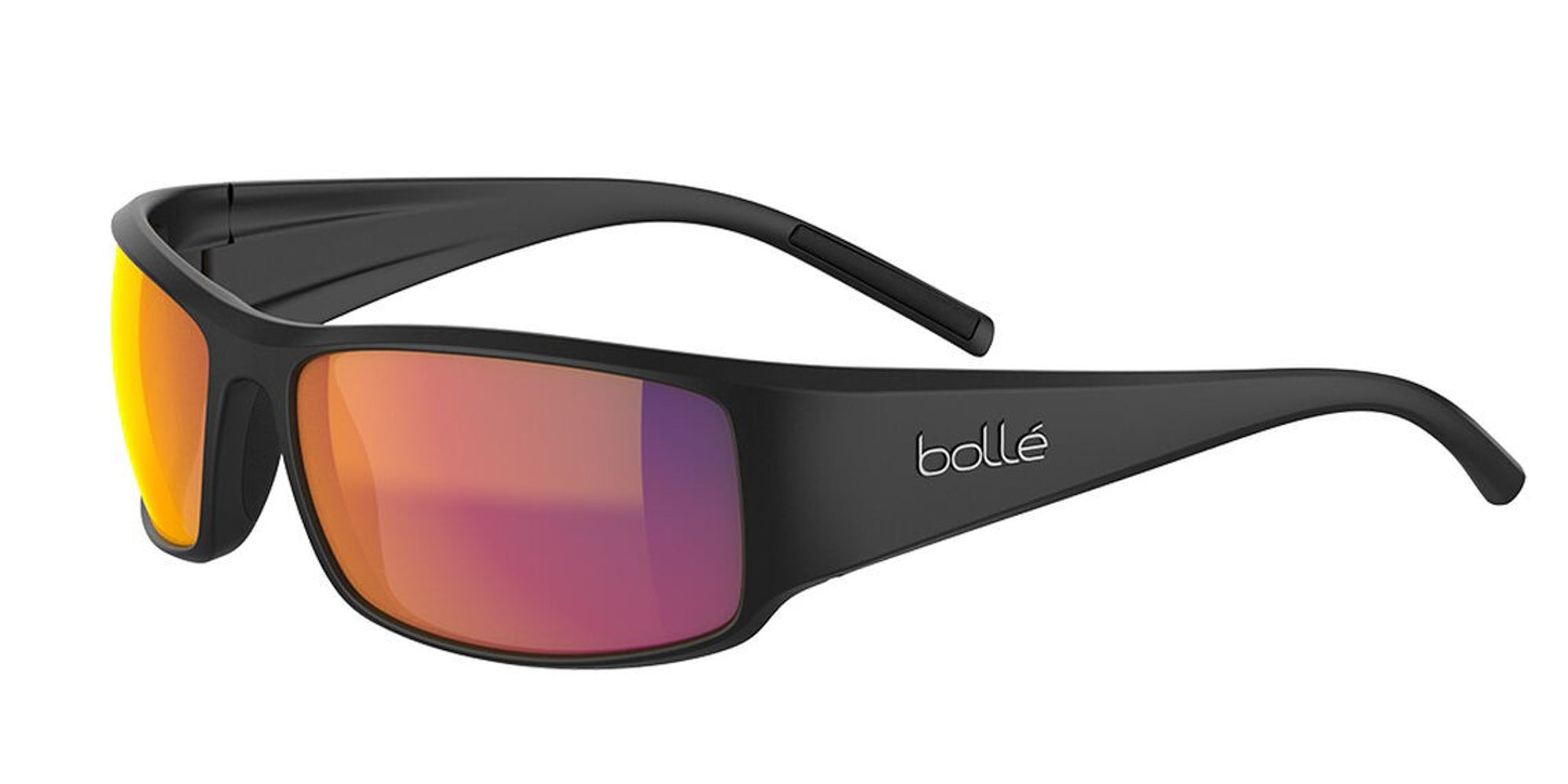 Bolle King Polarized Sunglasses for Men & Women - UV Protection, Anti-Glare, Lightweight & Durable - Perfect for Driving, Running, Hiking & Outdoor Activities