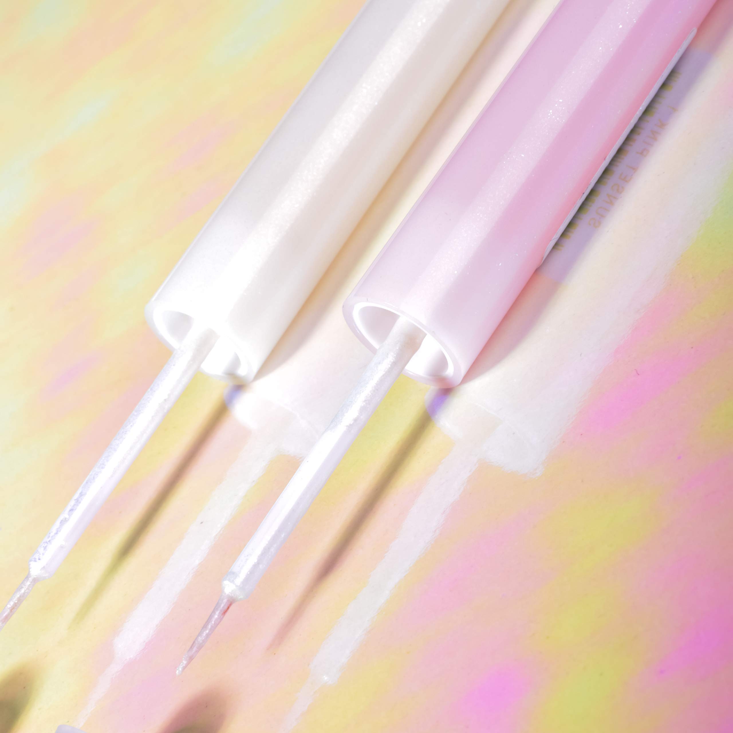 Glam Crystals Metallic Liquid Liner - Sunset Pink for Party Makeup