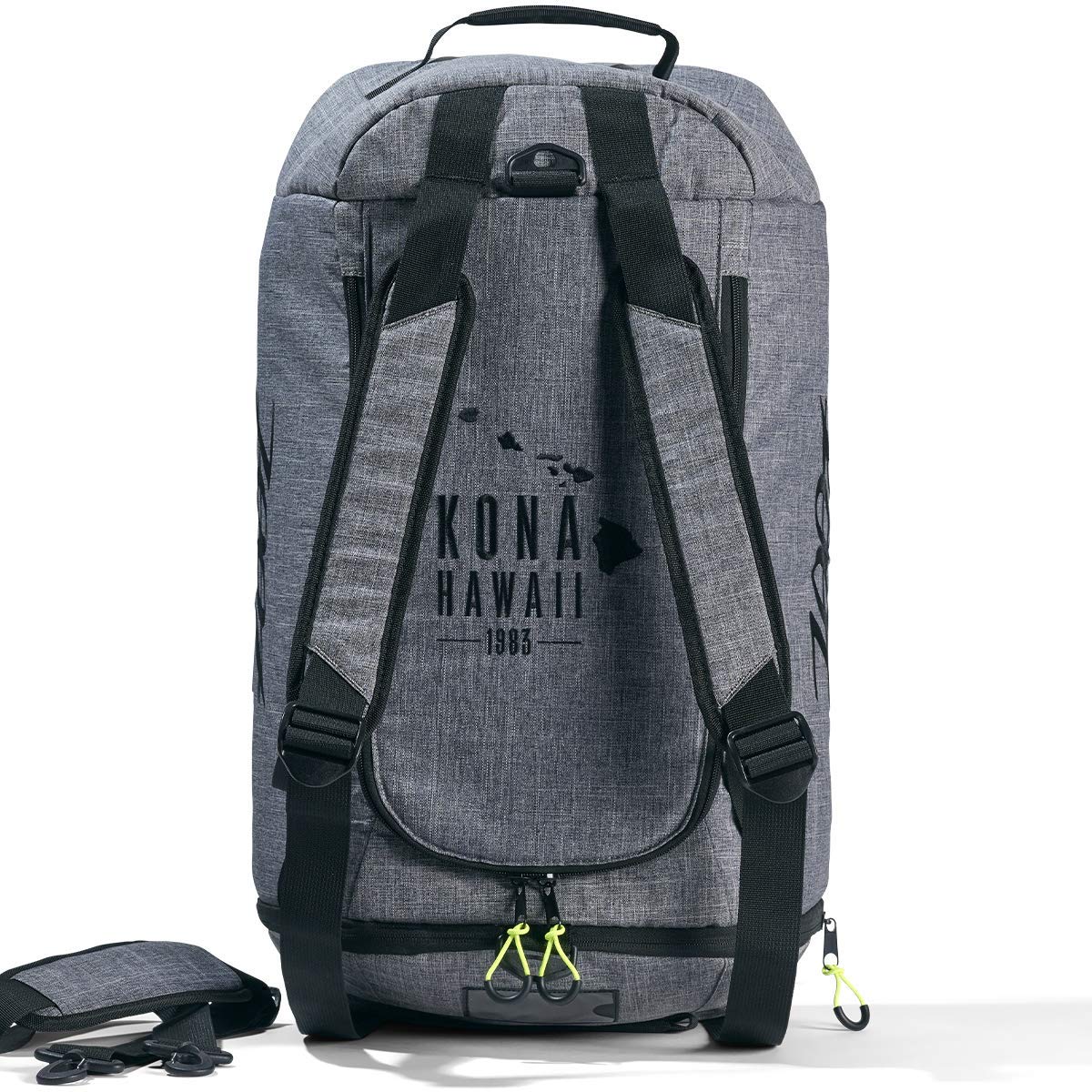 Zoot Ultra Tri Duffel - Triathlon Transition Bag & Backpack with Wet Storage for Men & Women | Perfect for Travel, Gym, Race Day & Outdoor Sports | Durable Grey Athletic Gear