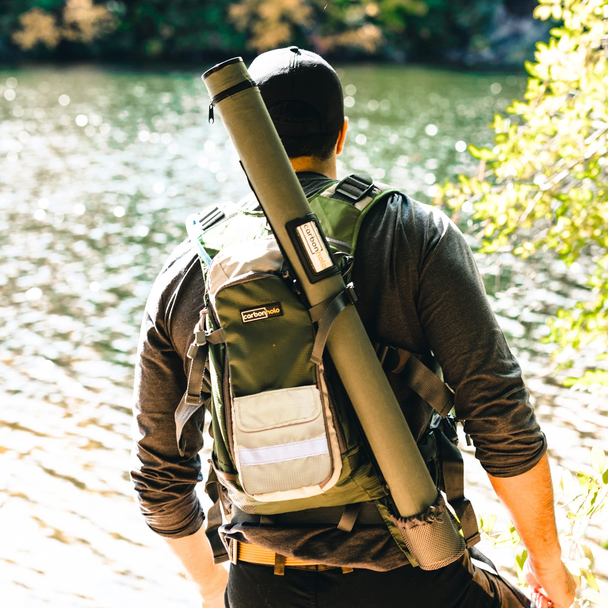 Fly Fishing Vest Pack Set with Water Bladder & Backpack - Adjustable Waist Belt for Men & Women - Insulated Hydration Pocket - Perfect for Outdoor Adventures, Hiking & Camping Gifts