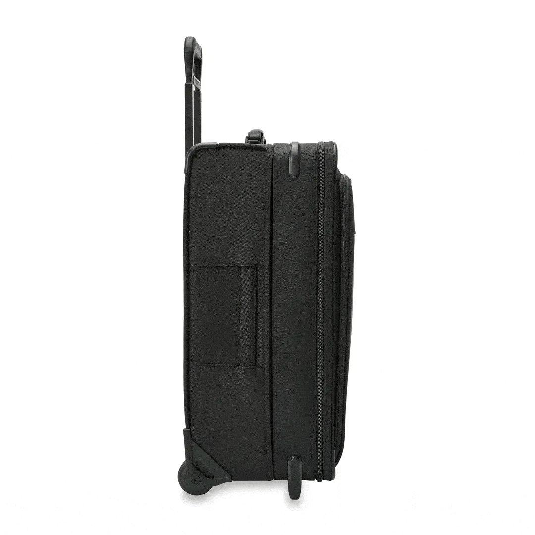 Briggs & Riley Baseline Medium Expandable Upright Luggage - Durable Carry-On Suitcase for Travel with Spinner Wheels - Perfect for Business Trips & Vacations