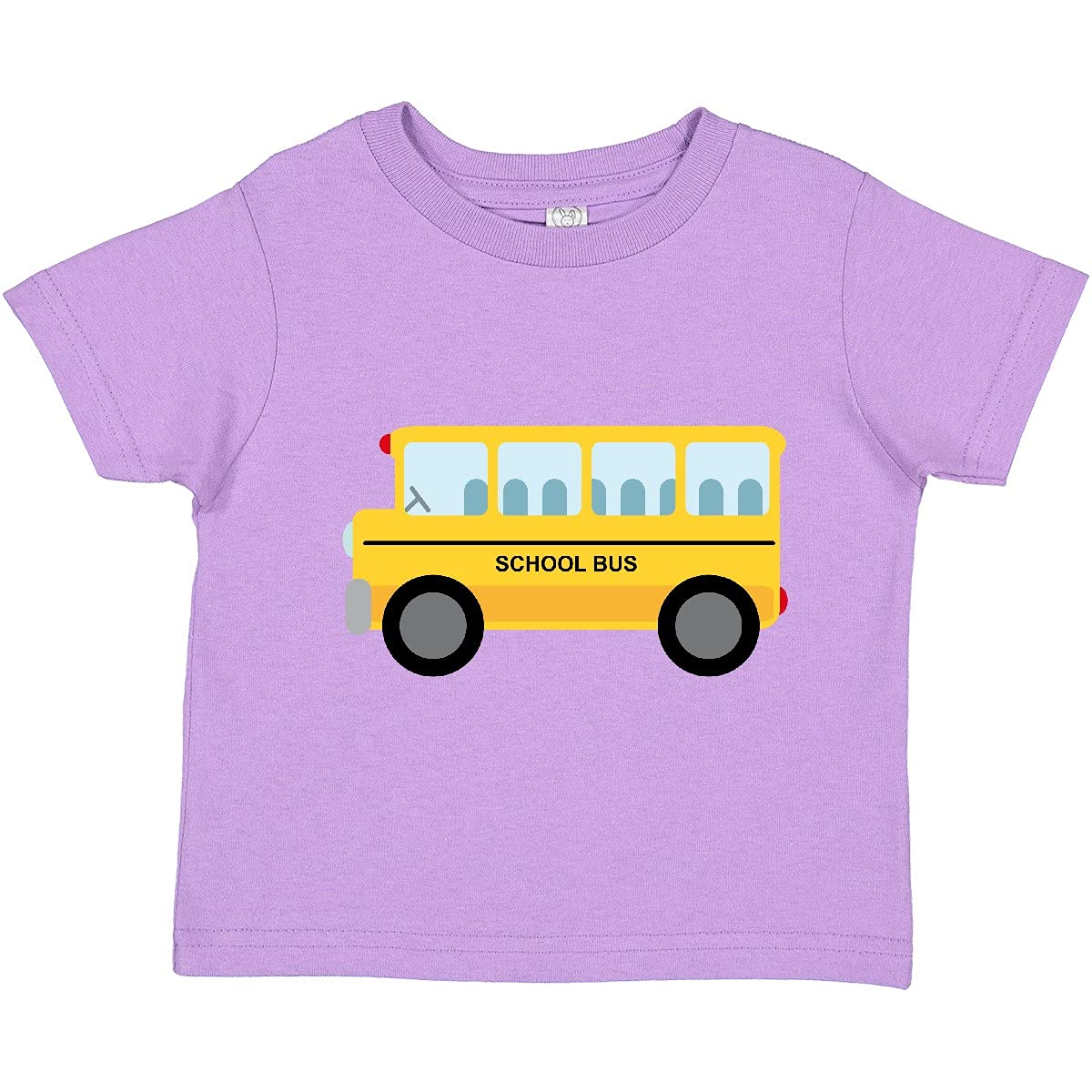 Inktastic School Bus Toddler T-Shirt - Cute Yellow School Bus Graphic Tee for Kids & Toddlers - Perfect for First Day of School, Back to School, and Preschool Activities