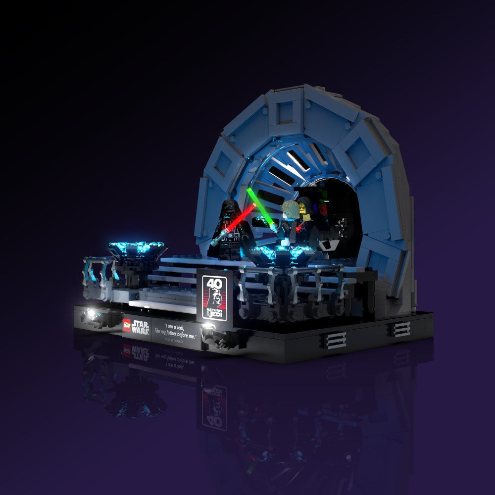 LEGO® Star Wars Emperor's Throne Room Diorama Light Kit #75352 - LED Lighting Set for Model Display & Home Decoration