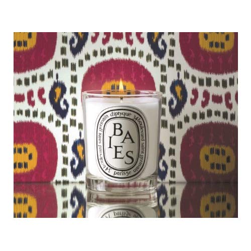 Diptyque Scented Candles Gift Set - Baies & Tubereuse (6.7 Oz Each) | Fruity Berry & Floral Tuberose Fragrance | Luxury Home Decor, Romantic Dinner, Spa Relaxation, Wedding Gift