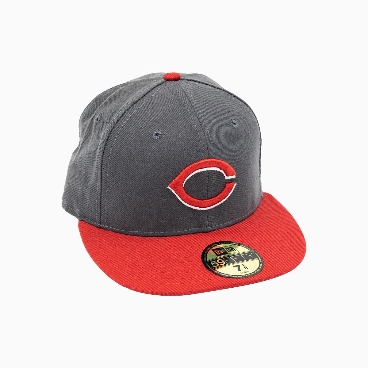 Official Cincinnati Reds MLB 59FIFTY Fitted Baseball Cap - Adjustable Snapback Hat for Men & Women - Perfect for Games, Collecting & Streetwear Fashion
