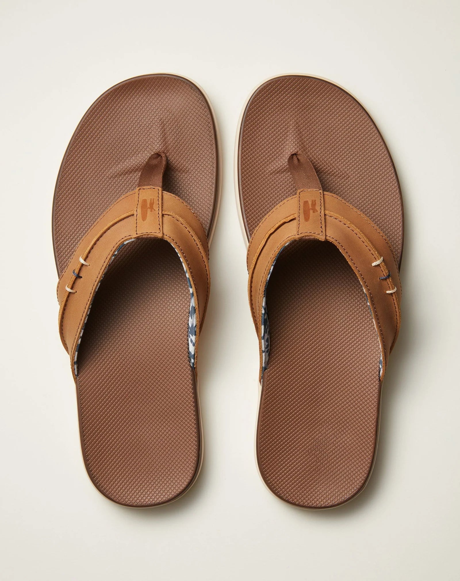 Johnnie O Starboard Sandals for Men - Comfortable Taupe Beach Sandals for Walking, Travel & Outdoor Activities