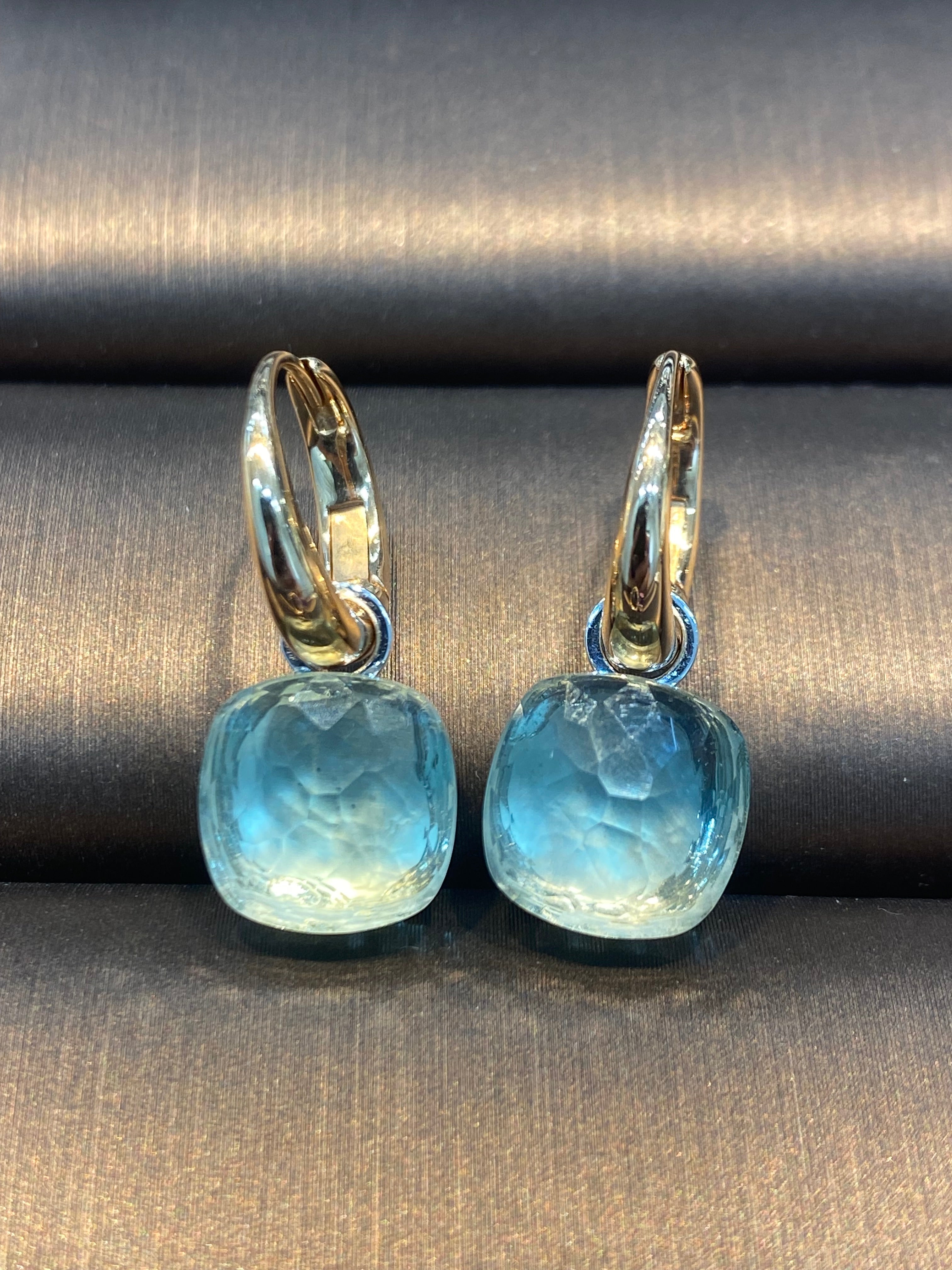 Natural Green Amethyst 12.30ct Stud Earrings for Women - Genuine Gemstone Jewelry Gift for Birthday, Anniversary & Special Occasions